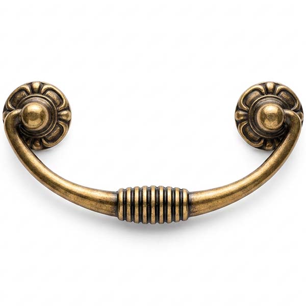 Metal Style Maniglia per Mobili in Zama ORO di Valenza MOD. 420/421 - METAL STYLE